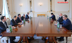 Cevdet Yılmaz, Azerbaycan Cumhurbaşkanı İlham Aliyev ile görüştü
