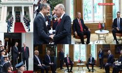Cumhurbaşkanı Erdoğan, Atina'da Yunanistan Başbakanı Miçotakis ile görüştü