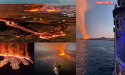 İzlanda’da yanardağda patlama: Lavlar kentteki evlere ulaştı...