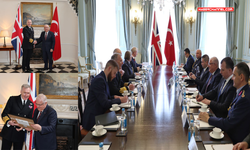 Bakan Güler, İngiltere Genelkurmay Başkanı Oramiral Radakin ile görüştü