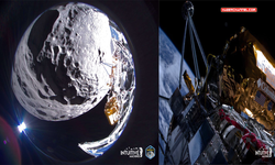 ABD’nin uzay aracı Ay’ın görüntüsünü paylaştı...