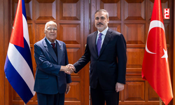 Dışişleri Bakanı Fidan, Küba Başbakan Yardımcısı Ruiz ile görüştü