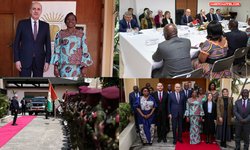 Meclis Başkanı Kurtulmuş, Fildişi Sahili Senato Başkanı Camara ile Abidjan'da görüştü