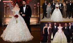 Mert Özlenir ve Nazlı Selin Şengel Boğaz'da görkemli bir düğün ile evlendi