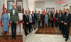 TBMM Başkanı Numan Kurtulmuş, Fildişi Sahili Türkiye Büyükelçiliğini ziyaret etti