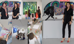 Ruzy Gallery'de çocuklarla sanat buluşması...
