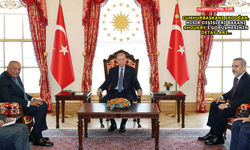 Cumhurbaşkanı Erdoğan, Mısır Dışişleri Bakanı Sameh Shoukry ile görüşmesi sona erdi