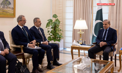 Bakan Hakan Fidan, Pakistan Başbakanı Şahbaz Şerif ile görüştü