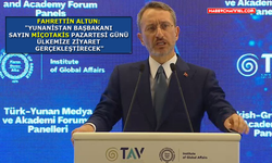 Fahrettin Altun, 'Türk-Yunan Medya ve Akademi Forumu'nda konuştu