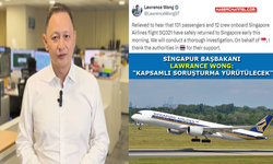 Singapur Havayolları CEO’su Gho Choon Phong’dan ‘türbülans’ açıklaması...