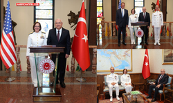 Bakan Yaşar Güler, ABD Deniz Kuvvetleri Komutanı Oramiral Lisa Franchetti ile görüştü