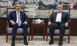 Bakan Hakan Fidan, Hamas Siyasi Büro Başkanı İsmail Haniyye ile görüştü