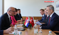 Bakan Hakan Fidan, Hırvatistan Dışişleri Bakanı Gordan Radman ile bir araya geldi