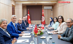 Ticaret Bakanı Bolat, Tunuslu mevkidaşı Guezzah ile bir araya geldi