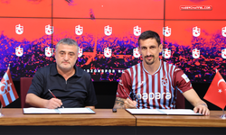 Trabzonspor'da Stefan Savic'e imza töreni...