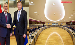 Bakan Ömer Bolat, Avrupa Komisyonu Başkan Yardımcısı Valdis Dombrovskis ile görüştü