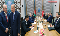 Cumhurbaşkanı Erdoğan, Belaruslu mevkidaşı Lukaşenko ile Astana'da görüştü
