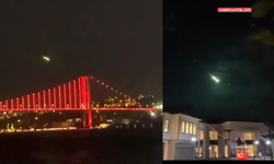 Türkiye Uzay Ajansı: Bu gece ülkemizin çeşitli yerlerinde gökyüzünde görülen meteor heyecana neden oldu.