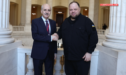 TBMM Başkanı Kurtulmuş, Washington'da Ukraynalı mevkidaşı Stefanchuk ile görüştü
