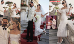 Burcu Erçil ve Mehmet Yayla Boğaz'da evlendi...