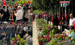Ankara'da 15 Temmuz şehitleri için şehitlikte tören...
