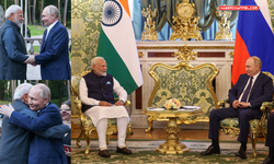 Hindistan Başbakanı Narendra Modi, Putin ile Rusya'da görüştü