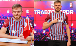 Trabzonspor’da yeni transfer Batagov için imza töreni düzenlendi...