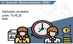 TÜİK: "İstihdam endeksi 2'nci çeyrekte arttı"