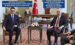 TBMM Başkanı Kurtulmuş, Polonya Temsilciler Meclisi Başkanı Holownia ile görüştü