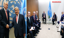 Cumhurbaşkanı Erdoğan, New York'ta Antonio Guterres ile görüştü