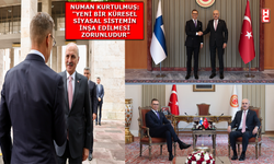 TBMM Başkanı Numan Kurtulmuş, Finlandiya Cumhurbaşkanı Alexander Stubb ile görüştü