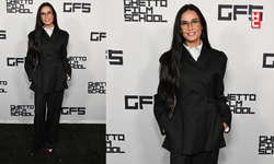 Demi Moore'nun FENDI şıklığı...