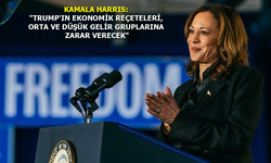 Kamala Harris'in Washington mitinginde 'Gazze' protestosu