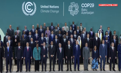 Cumhurbaşkanı Erdoğan, 'COP29' aile fotoğrafı çekimine katıldı