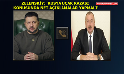 Volodimir Zelenskiy'den, İlham Aliyev'e 'başsağlığı' telefonu