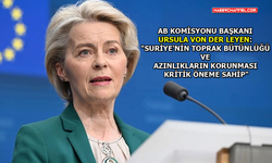 AB-Von der Leyen'den 'Suriye' gündemine dair açıklamalar