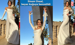 Uzak Şehir'in Alya'sı Sinem Ünsal, gelinliğiyle göz kamaştırdı