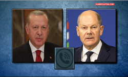 Suriye diplomasisi: Cumhurbaşkanı Erdoğan, Almanya Başbakanı Olaf Scholz ile görüştü