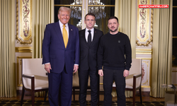 Rusya-Ukrayna savaşı: Macron, Zelenskiy ve Trump, Paris'te görüştü