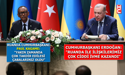 Cumhurbaşkanı Erdoğan, Ruanda Cumhurbaşkanı Paul Kagame ile ortak basın toplantısı düzenledi