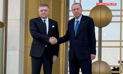 Cumhurbaşkanı Erdoğan, Slovakya Başbakanı Robert Fico'yu resmi törenle karşıladı