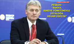 Kremlin Sözcüsü Peskov'dan 'Suriye' açıklaması