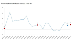 TÜİK: "Ticaret satış hacmi kasımda yıllık yüzde 8,7 arttı"