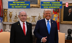 Donald Trump ve Binyamin Netanyahu Beyaz Saray'da görüştü