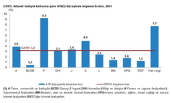 Türkiye ekonomisi 2024'te yüzde 3,2 büyüdü...