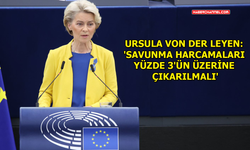 AB Komisyonu Başkanı Von der Leyen, AP Genel Kurulu'nda konuştu