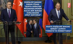 Hakan Fidan ve Sergey Lavrov, Moskova'da ortak basın toplantısı düzenledi
