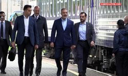 Bakan Hakan Fidan, Ukrayna ziyareti için trenle Polonya'dan Kiev'e hareket etti