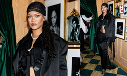 Rihanna Met Gala partisinde büyüledi...