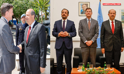 KKTC ve Rum Yönetimi liderleri görüştü...